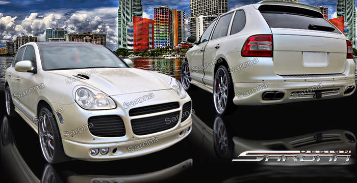 Custom Porsche Cayenne  SUV/SAV/Crossover Body Kit (2002 - 2006) - $1980.00 (Manufacturer Sarona, Part #PR-001-KT)